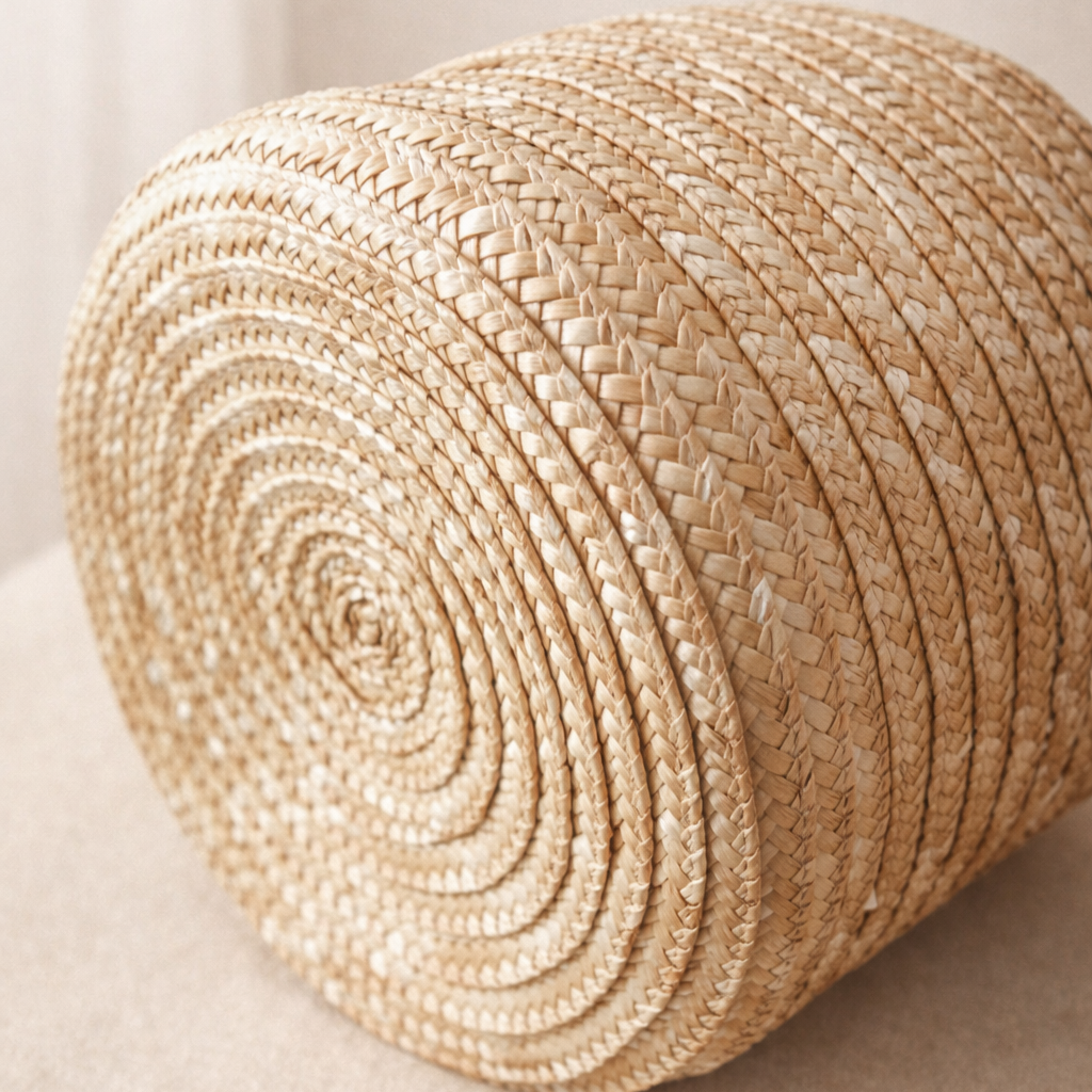 Eluna Artisan Bamboe Opbergmand met Deksel - Eluna Nara™ Collectie